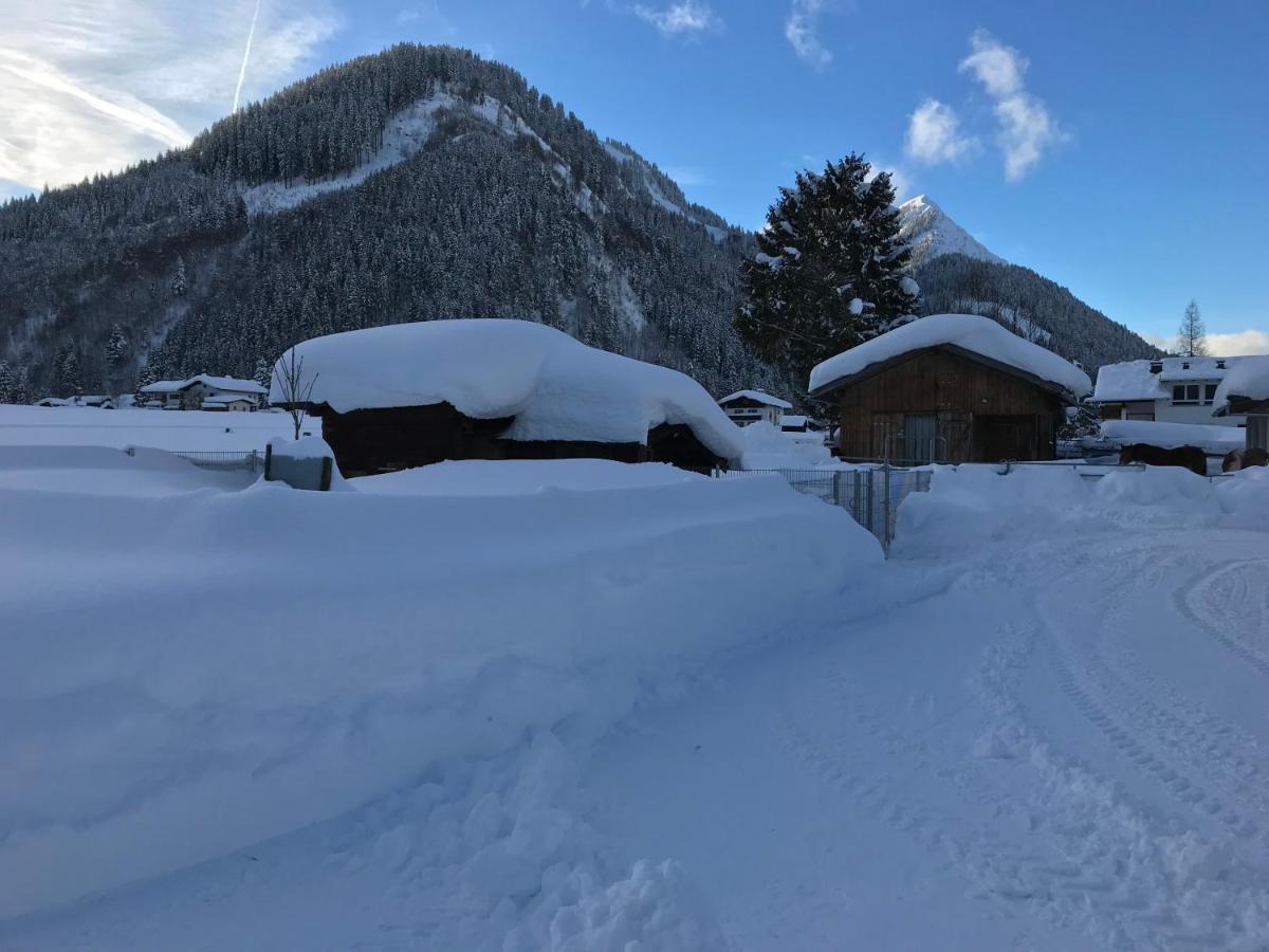 Pony-Ziegen-Hasen-Ranch Bichlbach Apartment Bagian luar foto